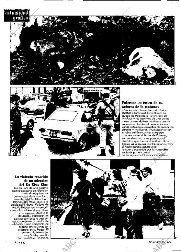 ABC MADRID 21-10-1984 página 8