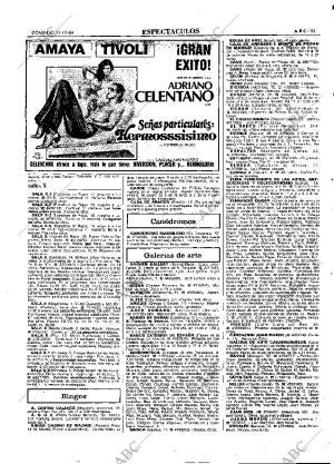 ABC MADRID 21-10-1984 página 83