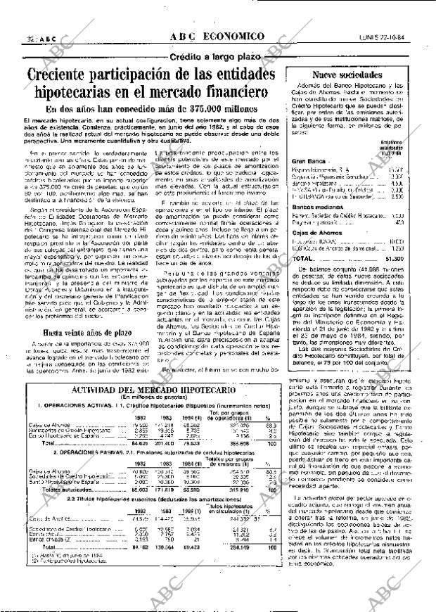 ABC MADRID 22-10-1984 página 32