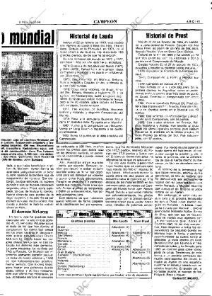 ABC MADRID 22-10-1984 página 45