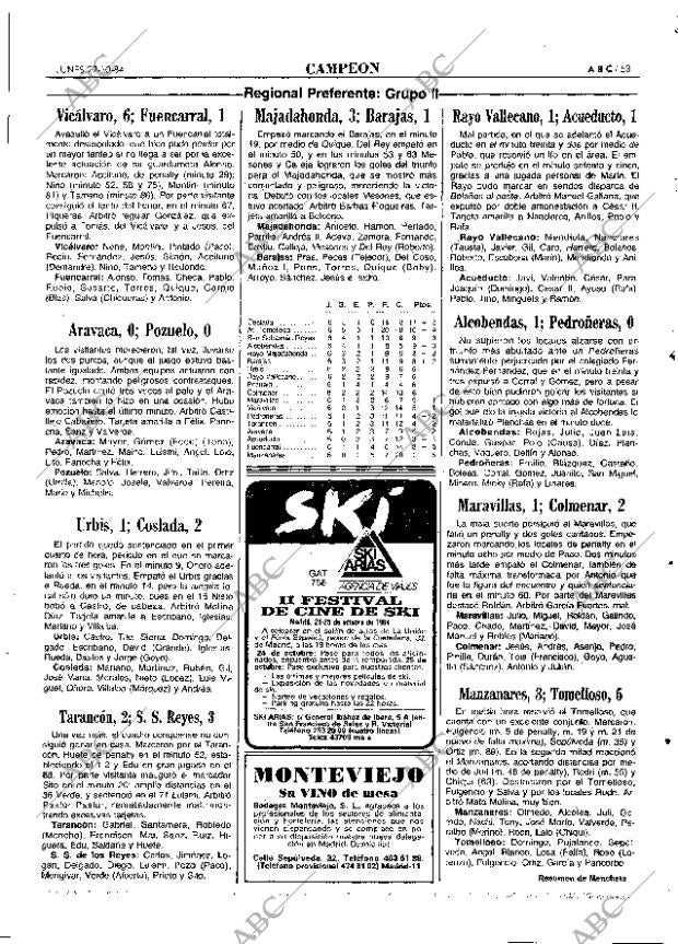 ABC MADRID 22-10-1984 página 53