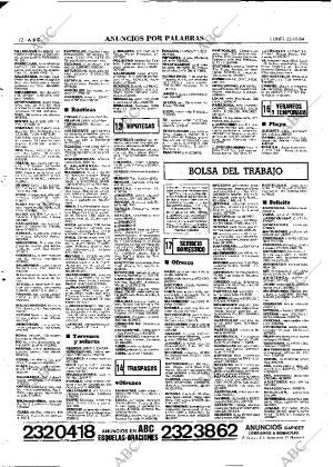 ABC MADRID 22-10-1984 página 72