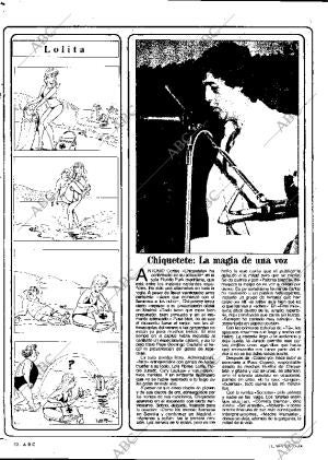 ABC MADRID 22-10-1984 página 82