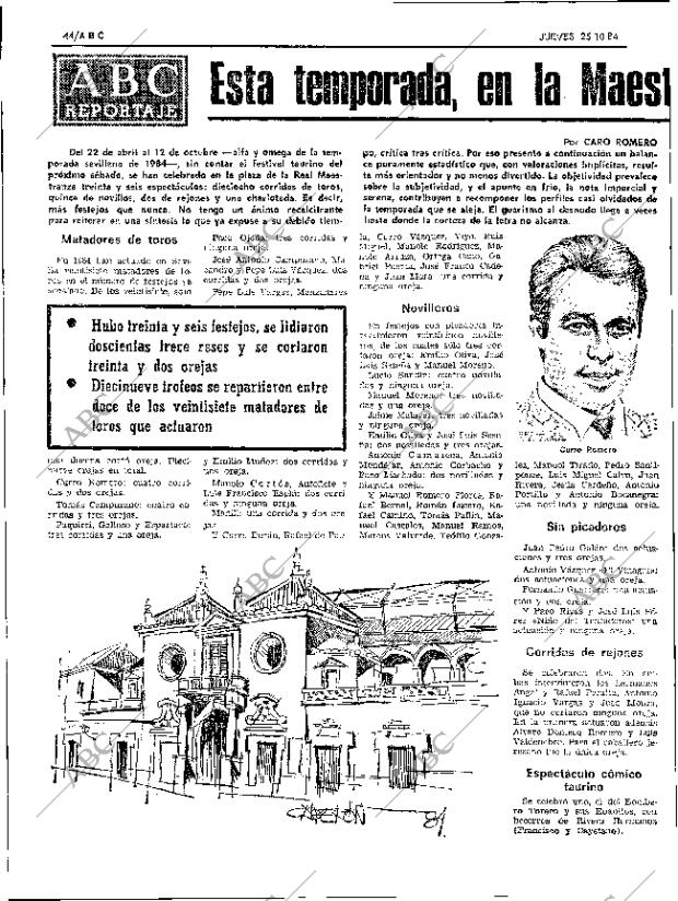 ABC SEVILLA 25-10-1984 página 44