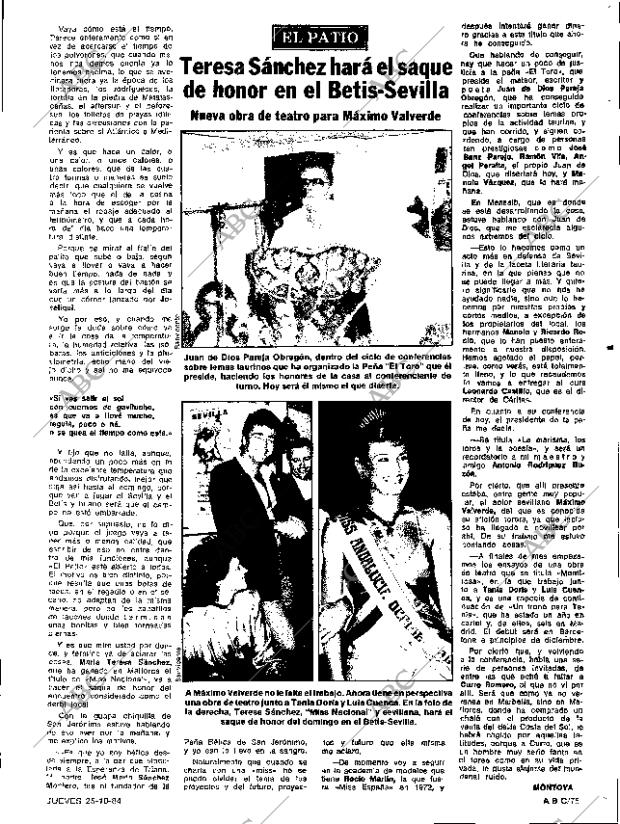 ABC SEVILLA 25-10-1984 página 75