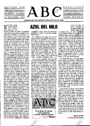 ABC MADRID 26-10-1984 página 3