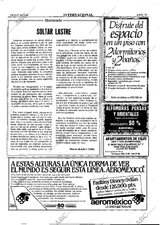 ABC MADRID 26-10-1984 página 31