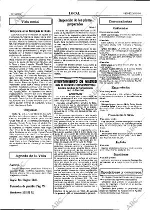 ABC MADRID 26-10-1984 página 40