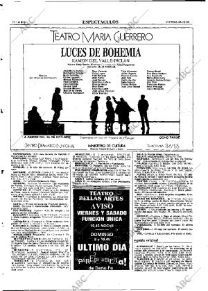 ABC MADRID 26-10-1984 página 74
