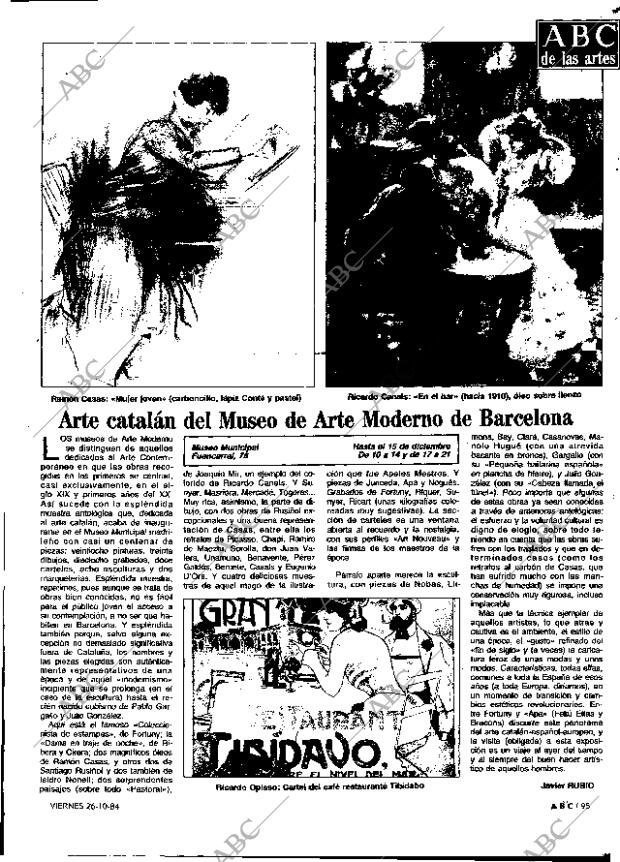 ABC MADRID 26-10-1984 página 95