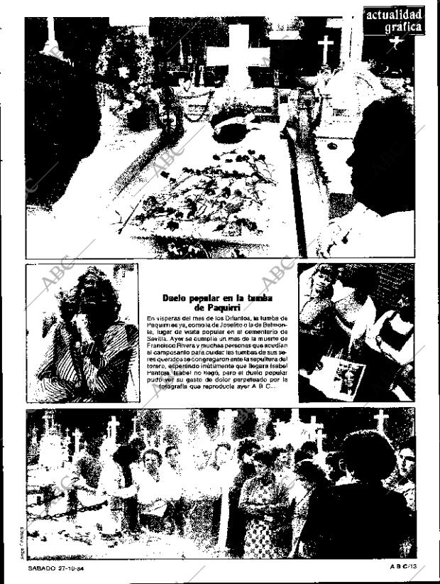 ABC SEVILLA 27-10-1984 página 13