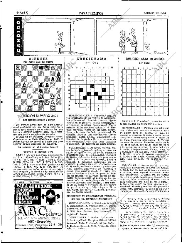ABC SEVILLA 27-10-1984 página 64