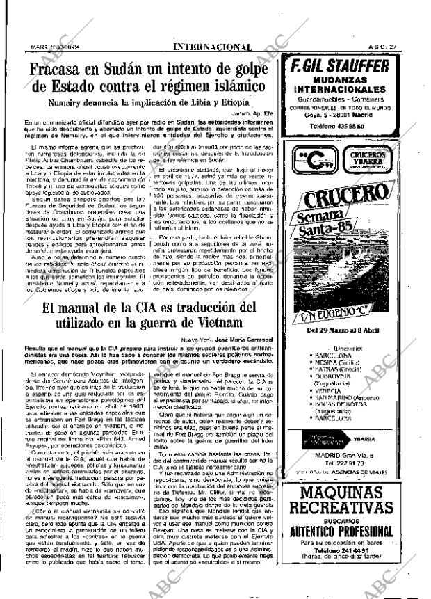 ABC MADRID 30-10-1984 página 29