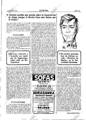 ABC MADRID 30-10-1984 página 43