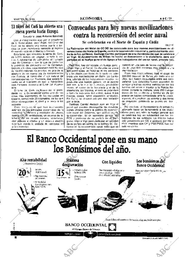 ABC MADRID 30-10-1984 página 59