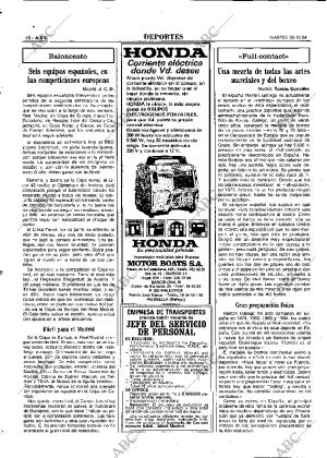 ABC MADRID 30-10-1984 página 68