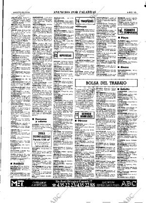 ABC MADRID 30-10-1984 página 85