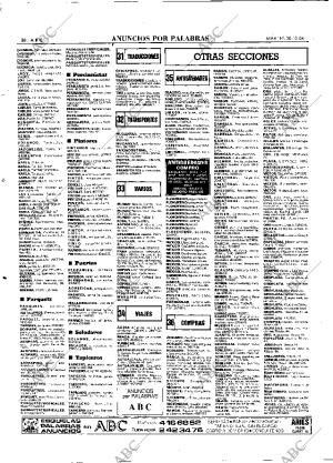 ABC MADRID 30-10-1984 página 88