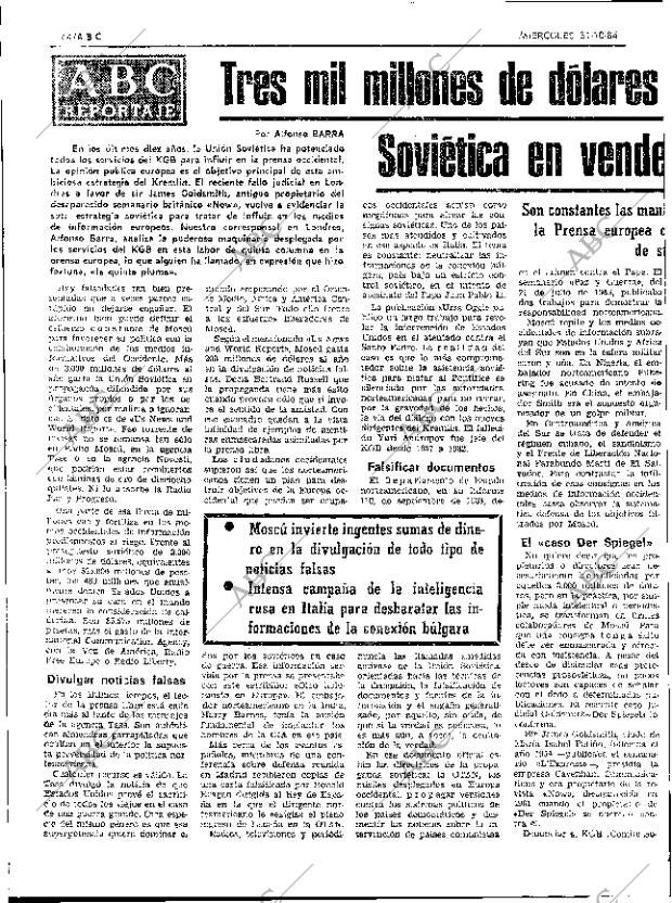 ABC SEVILLA 31-10-1984 página 44