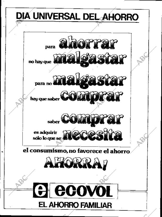 ABC SEVILLA 31-10-1984 página 76