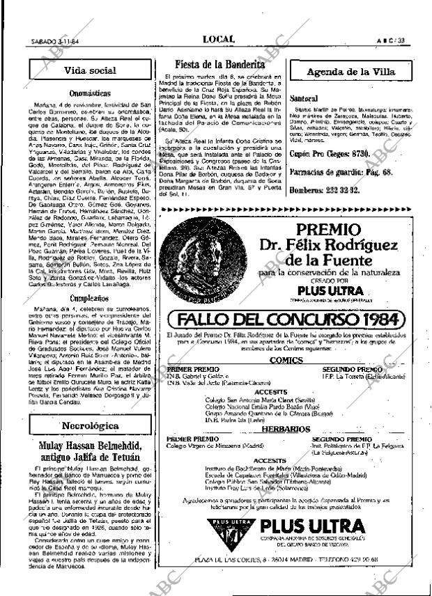 ABC MADRID 03-11-1984 página 33