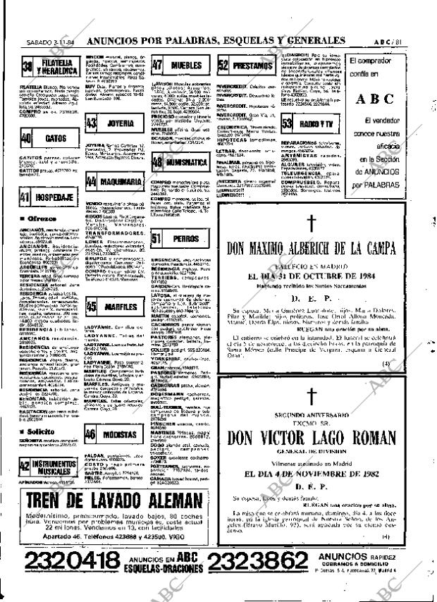 ABC MADRID 03-11-1984 página 81