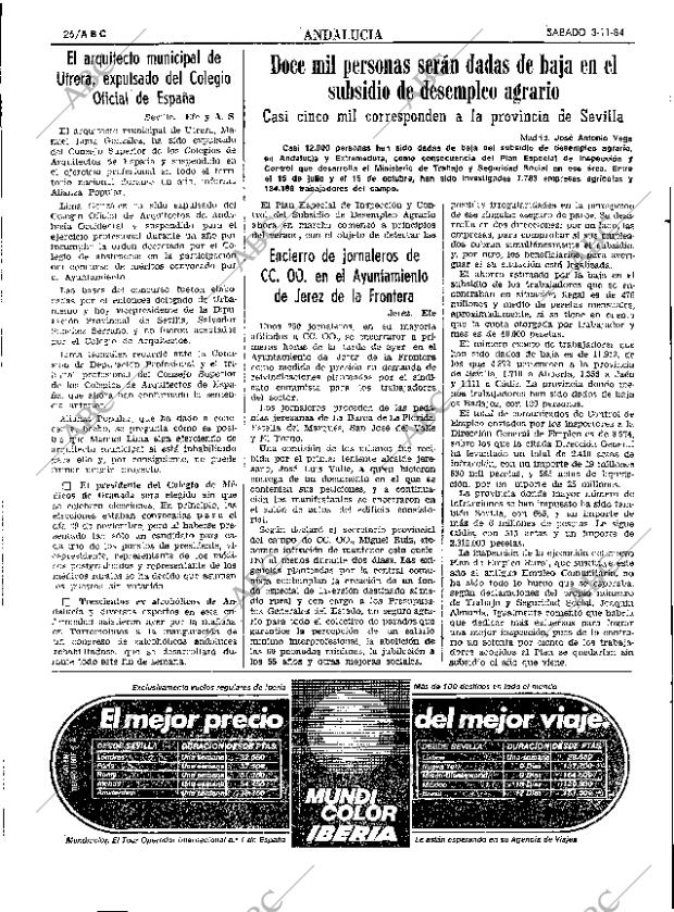 ABC SEVILLA 03-11-1984 página 26