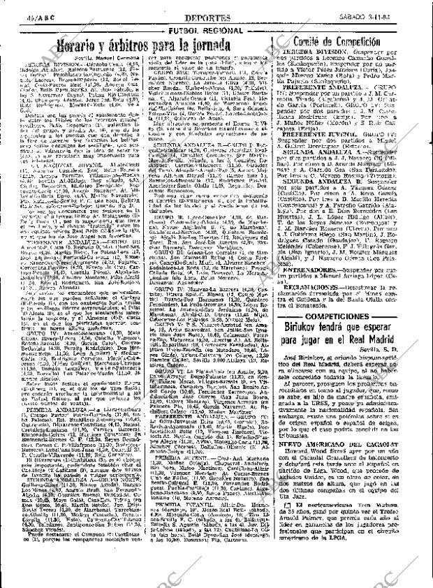 ABC SEVILLA 03-11-1984 página 46