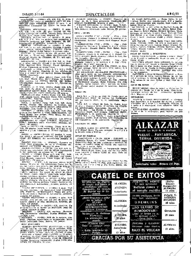 ABC SEVILLA 03-11-1984 página 51