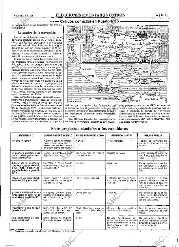 ABC MADRID 06-11-1984 página 61