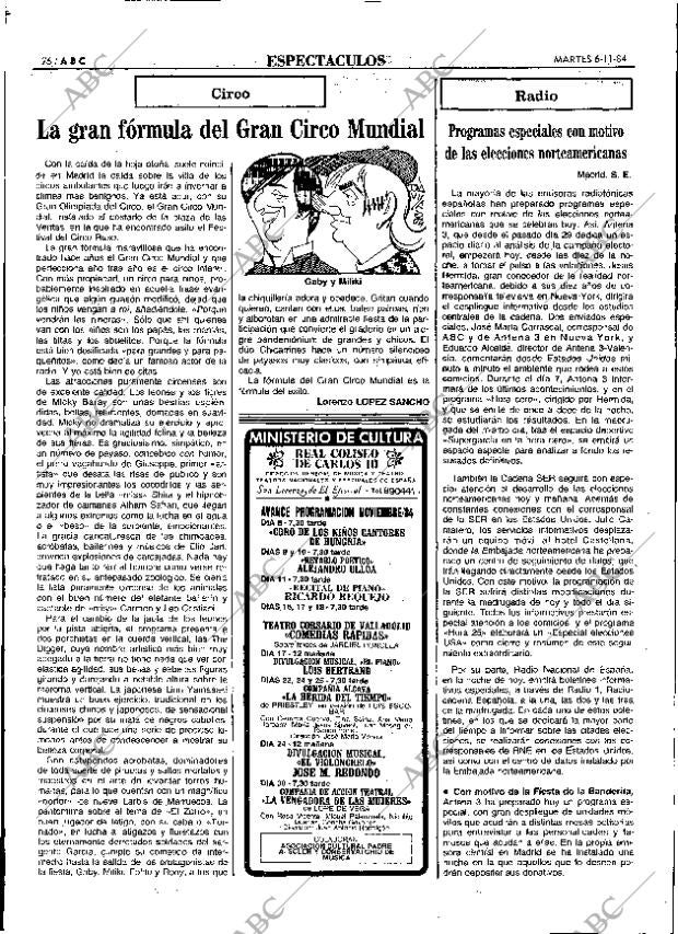 ABC MADRID 06-11-1984 página 76