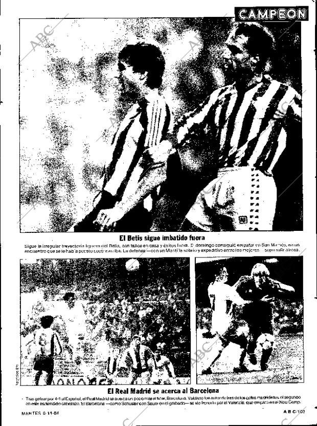ABC SEVILLA 06-11-1984 página 103