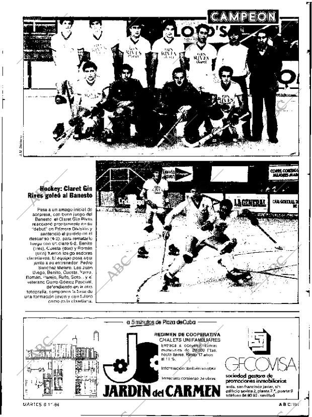 ABC SEVILLA 06-11-1984 página 107