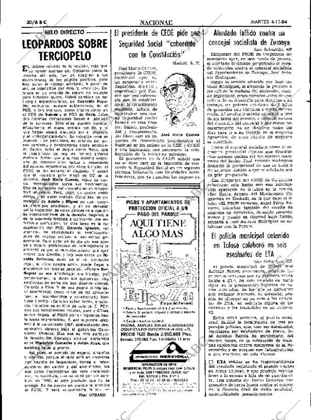 ABC SEVILLA 06-11-1984 página 30