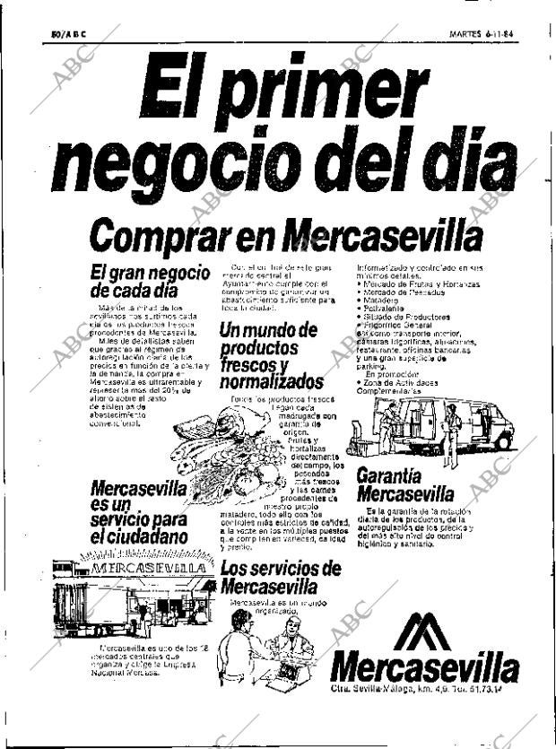 ABC SEVILLA 06-11-1984 página 50