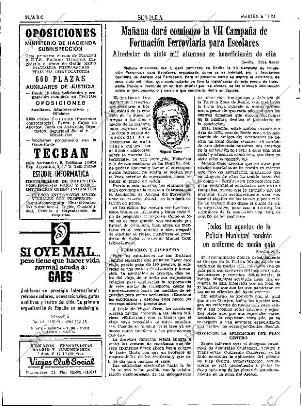 ABC SEVILLA 06-11-1984 página 52