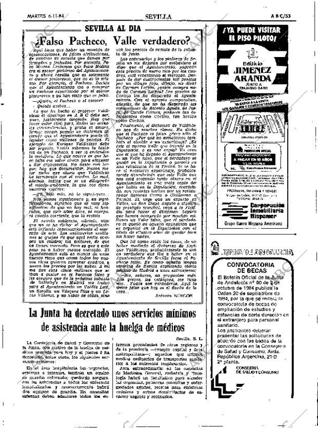 ABC SEVILLA 06-11-1984 página 53