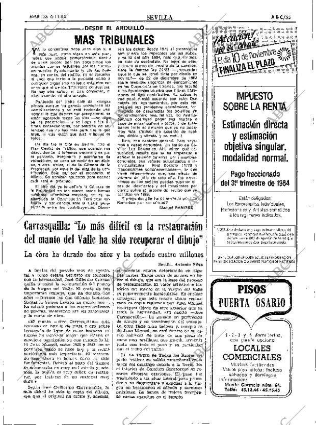 ABC SEVILLA 06-11-1984 página 55