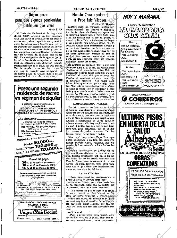 ABC SEVILLA 06-11-1984 página 59