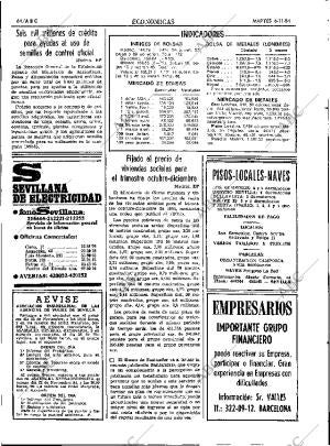 ABC SEVILLA 06-11-1984 página 64