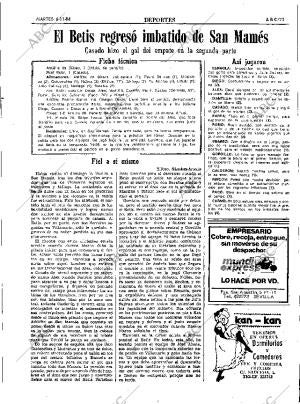 ABC SEVILLA 06-11-1984 página 71