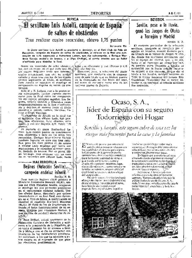 ABC SEVILLA 06-11-1984 página 81