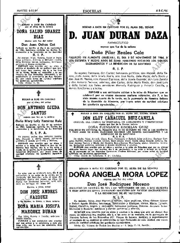 ABC SEVILLA 06-11-1984 página 95