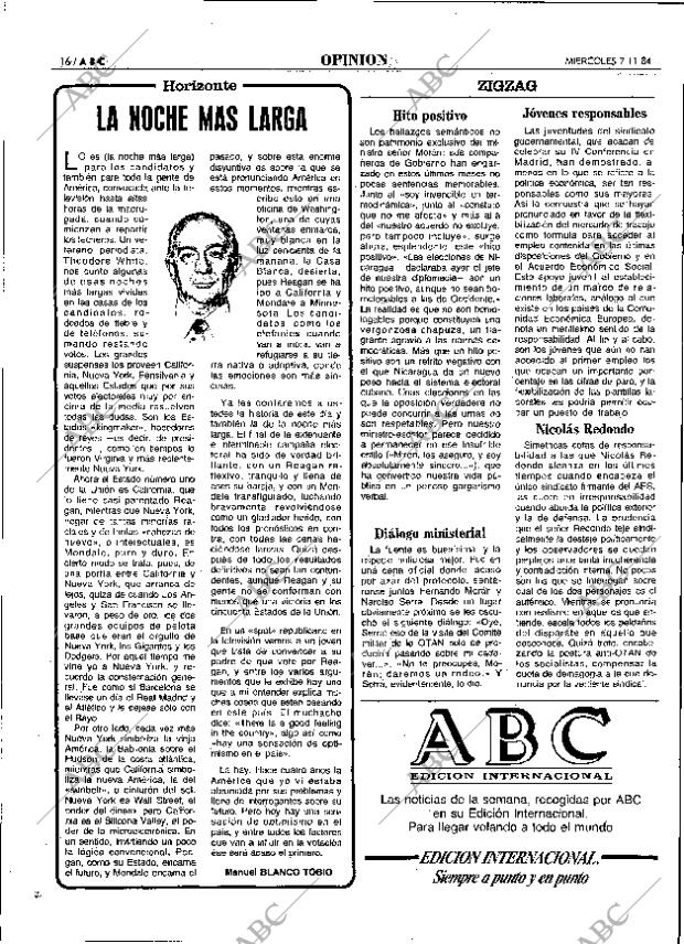 ABC MADRID 07-11-1984 página 16