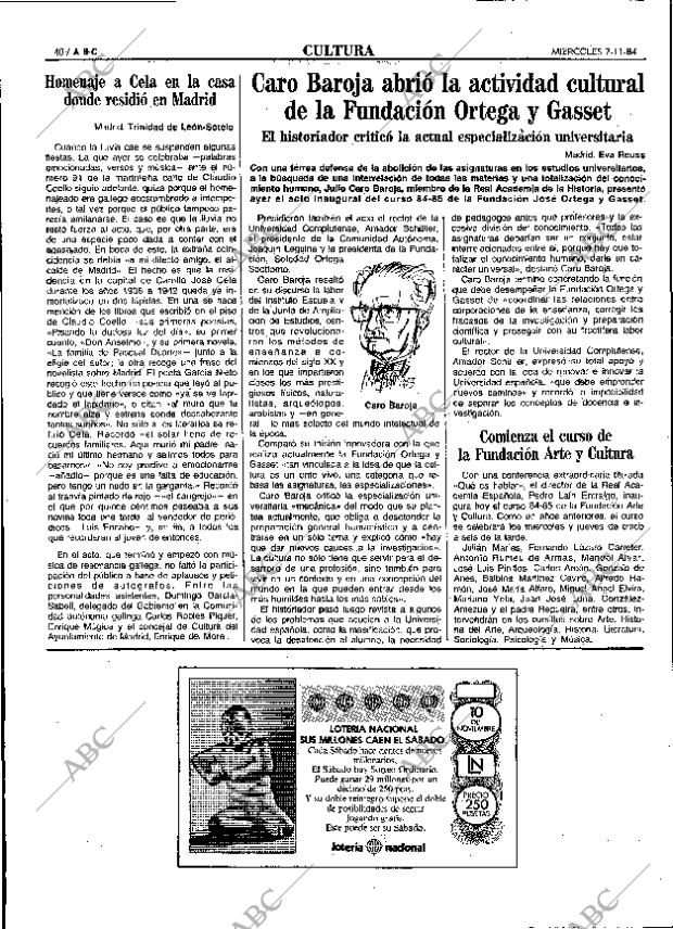 ABC MADRID 07-11-1984 página 40