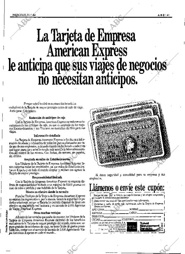 ABC MADRID 07-11-1984 página 41