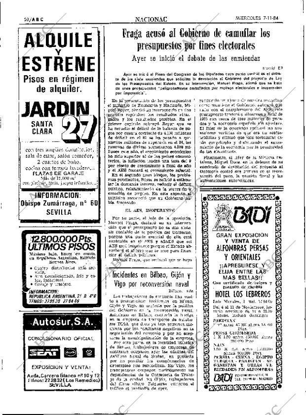 ABC SEVILLA 07-11-1984 página 20