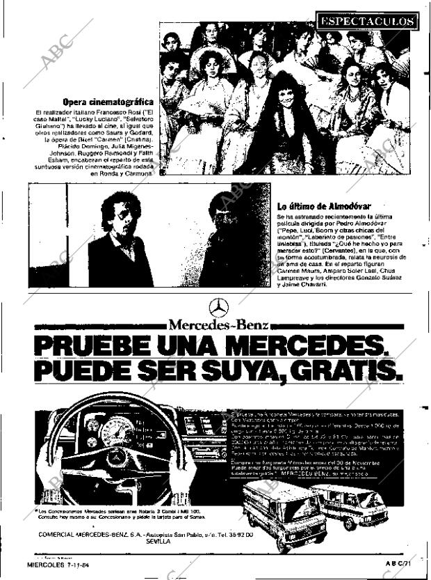 ABC SEVILLA 07-11-1984 página 71
