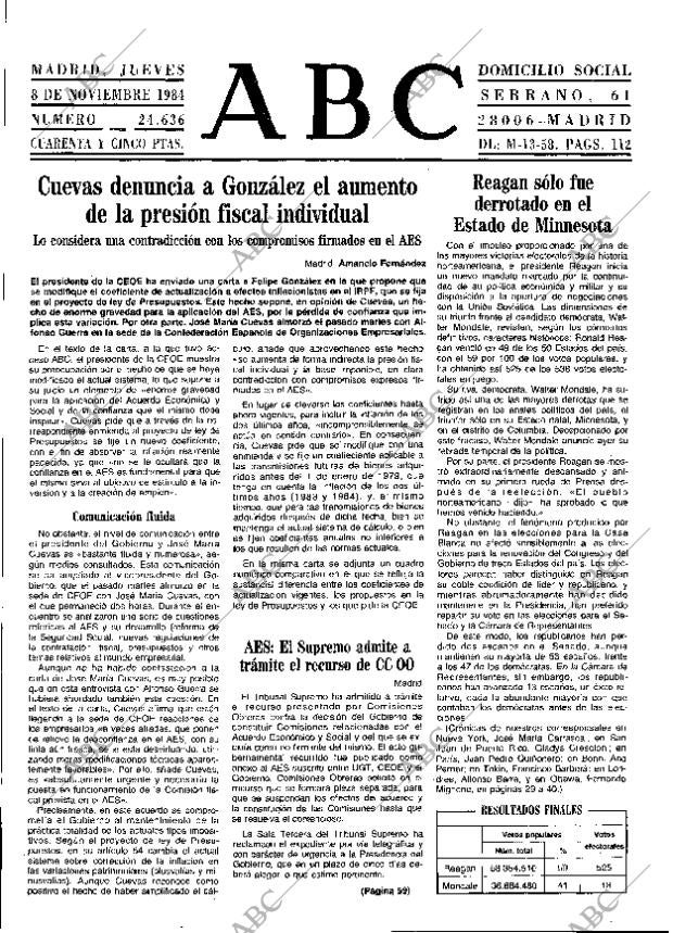 ABC MADRID 08-11-1984 página 13