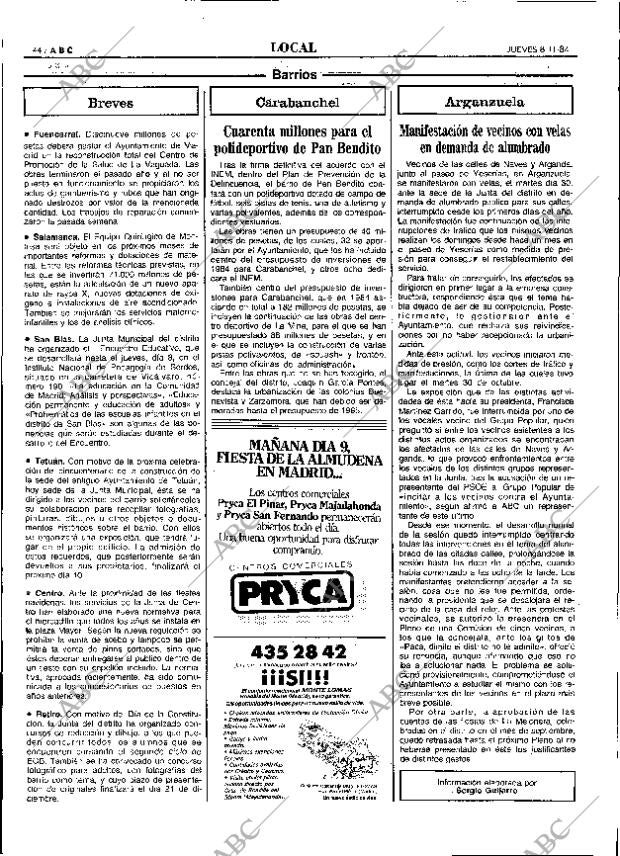 ABC MADRID 08-11-1984 página 44